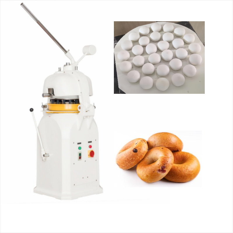 Máquina redondeadora de masa semiautomática con ruedas, precio de fábrica