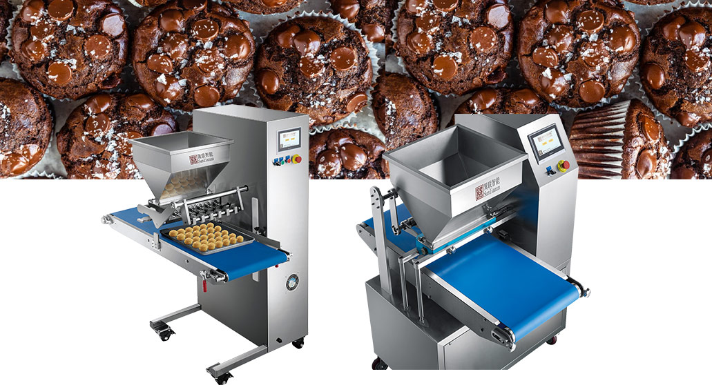 Depositador de moldes para cupcakes/mousse
