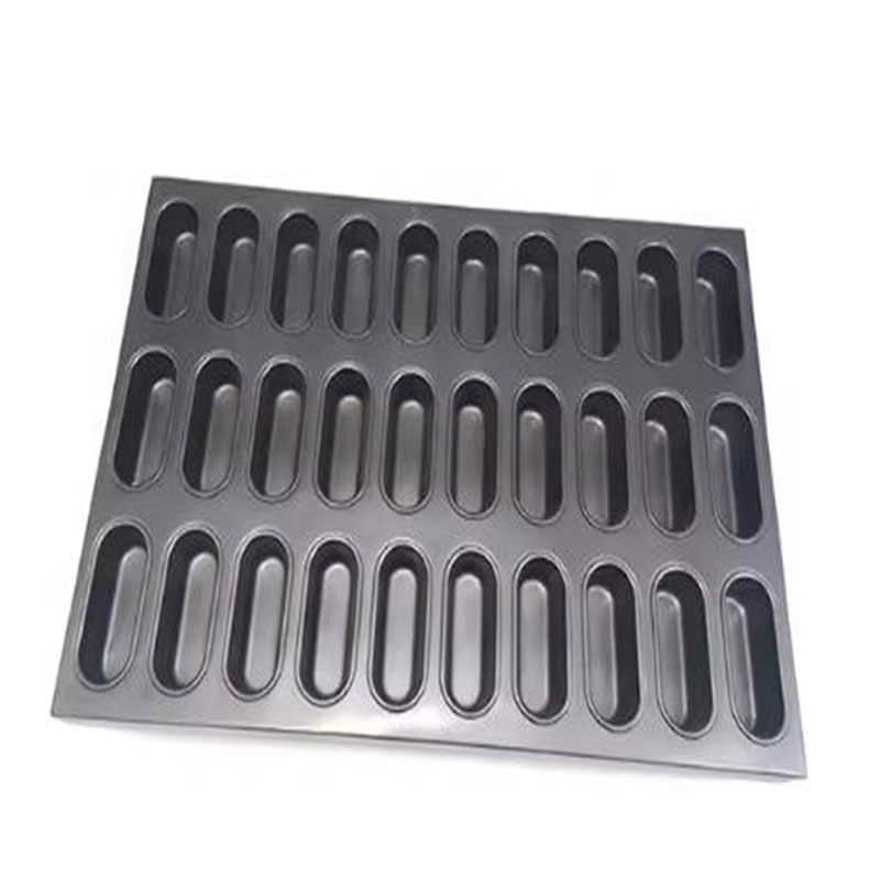 Moldes para pasteles y brownies antiadherentes personalizados a precio de fábrica, moldes para muffins, moldes para hornear hot dogs, moldes para panecillos hoagie