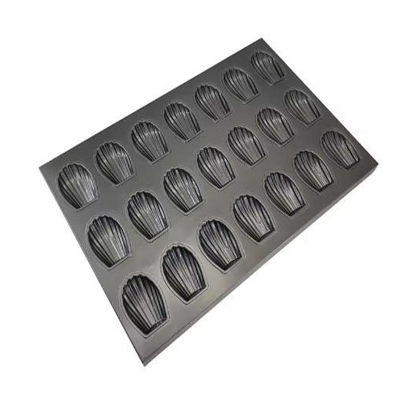 Molde para magdalenas antiadherente de acero aluminizado personalizable Bandeja para hornear magdalenas Bandeja para hornear